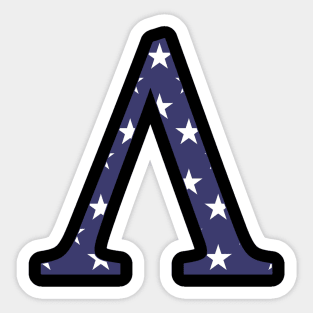 Stars Lambda Sticker